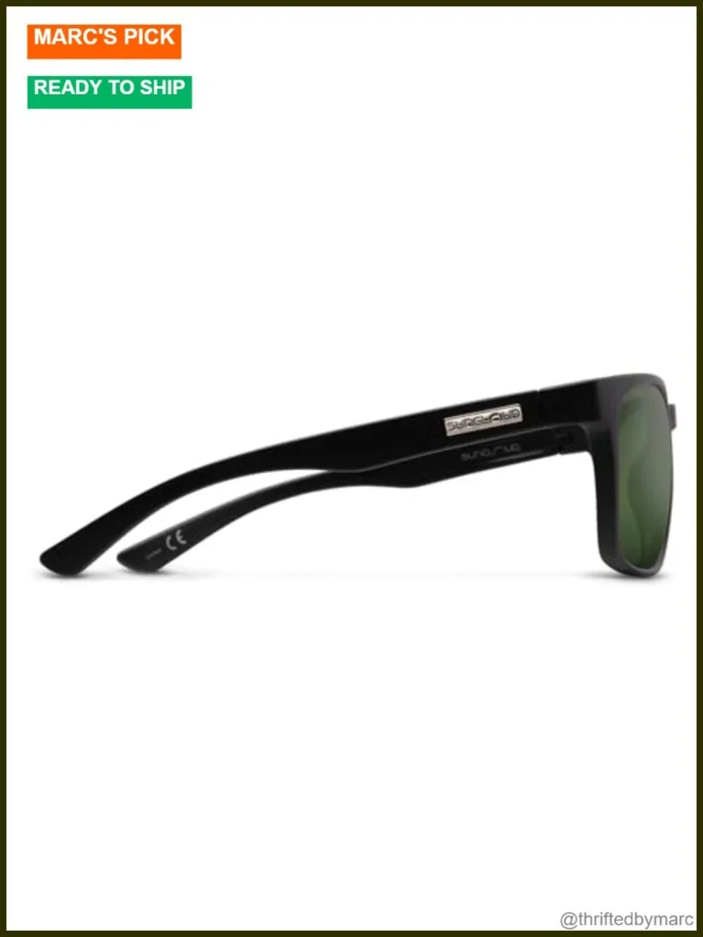 Polarized Sunglasses with Bio-Based Frame, UV Protection, Polycarbonate Lenses